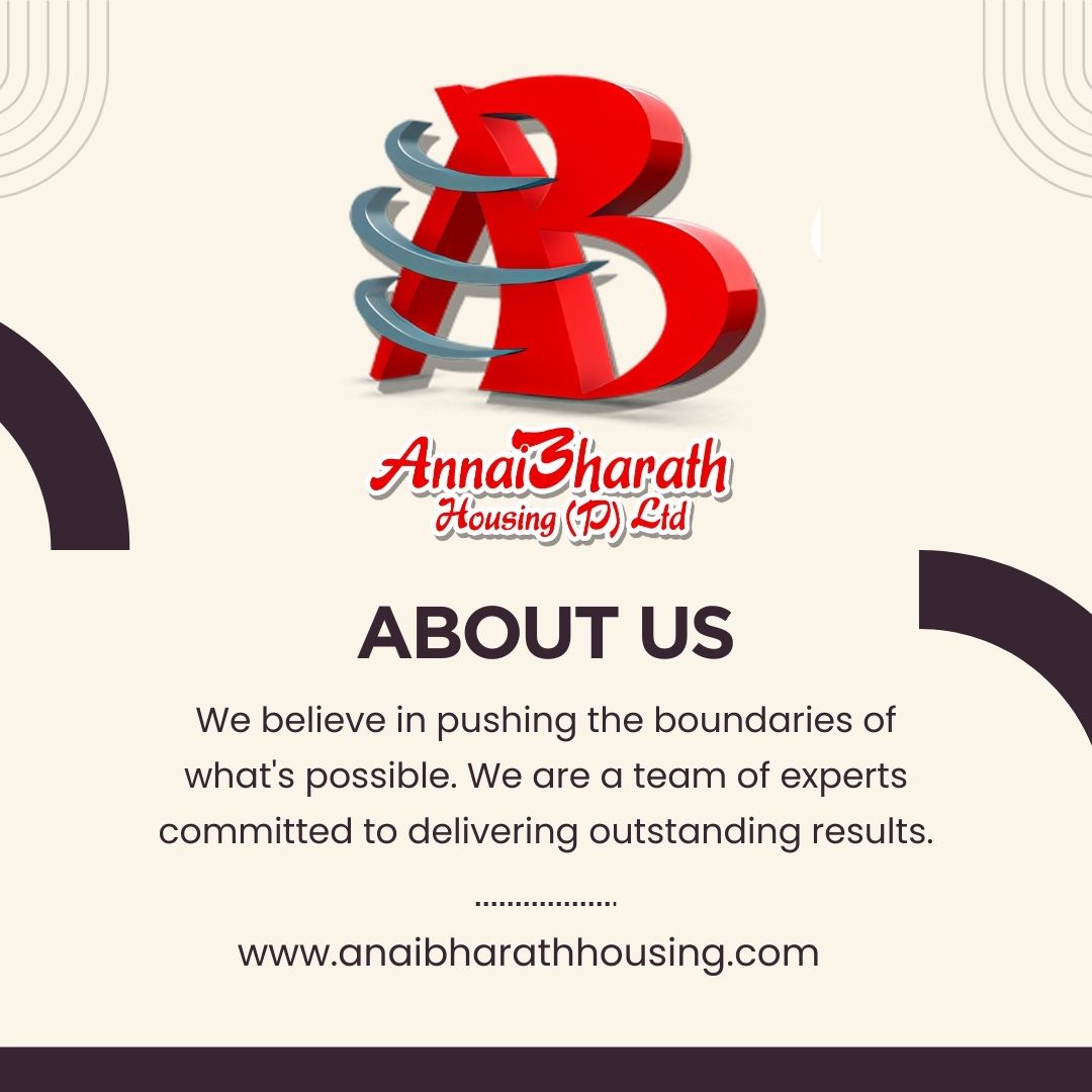 Building Dreams Since 2003! At AnnaiBharath Housing, we create homes with love, precision, and innovation