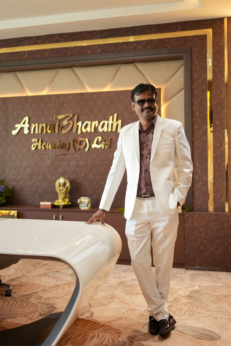 P. Saravana Kumar, B.Arch, FIIV, founder of AnnaiBharath Housing, the builder trusted by 2000+ families in Madurai